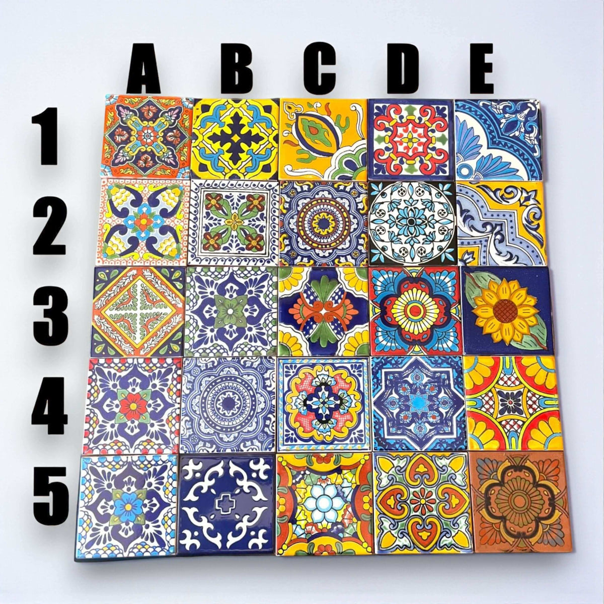 Handmade Talavera Tile Serving Tray