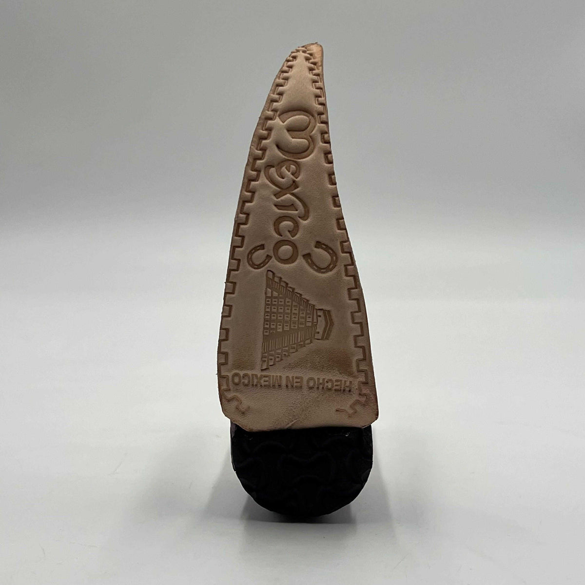 Leather-Wrapped Cowboy Boot Shot Glass