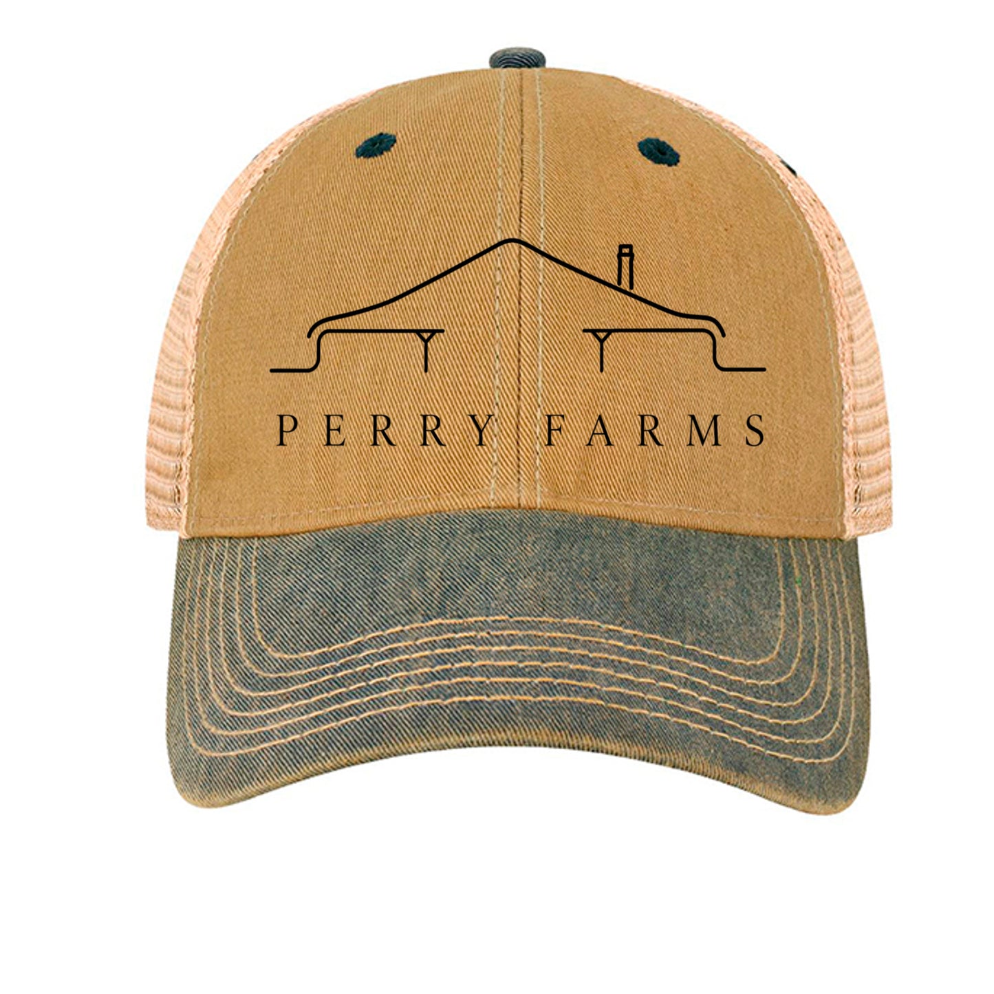 Dark Tan/ Navy - OFA - FRONT